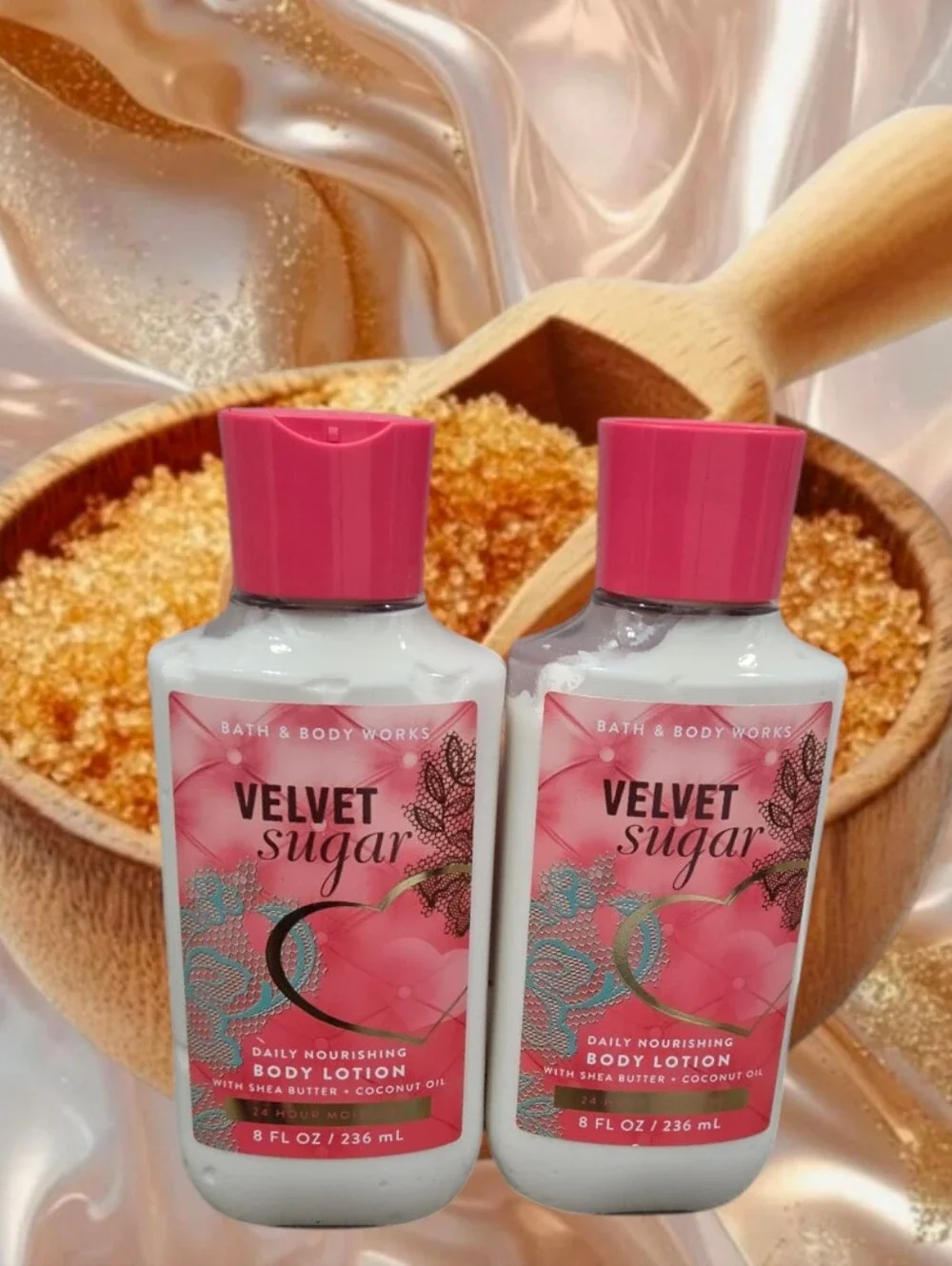 Bath & Body Works Ladies Velvet Sugar Daily Nourishing Body Lotion